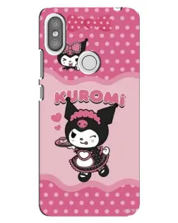 Чехол для Xiaomi Redmi S2 с картинкой «Kuromi в очках»