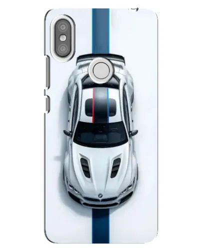 Чехол для Xiaomi Redmi S2 с картинкой «Вид сверху — BMW M»