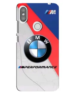 Чохол для Xiaomi Redmi S2 з картинкою «BMW Performance стиль»
