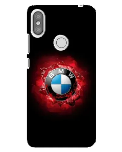 Чехол для Xiaomi Redmi S2 с картинкой «Логотип BMW — вспышка»