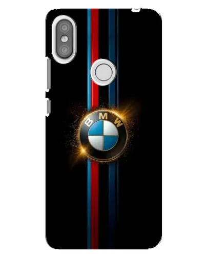 Чехол для Xiaomi Redmi S2 с картинкой «BMW M-Power неон»