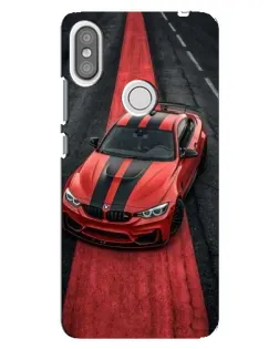 Чехол для Xiaomi Redmi S2 с картинкой «BMW на красной дорожке»