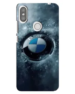 Чохол для Xiaomi Redmi S2 з картинкою «Логотип BMW — лід»