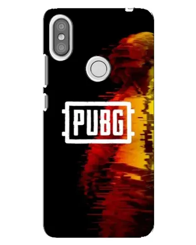 Чехол для Xiaomi Redmi S2 с картинкой «Яркий логотип PUBG»