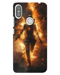 Чохол для Xiaomi Redmi S2 з картинкою «BMW — швидкість у дощі»