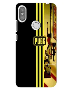 Чохол для Xiaomi Redmi S2 з картинкою «PUBG — камуфляжний шолом»