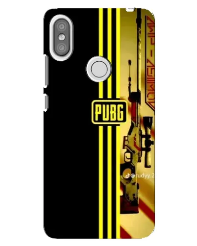 Чехол для Xiaomi Redmi S2 с картинкой «PUBG — камуфляжный шлем»