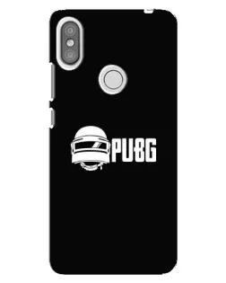 Чехол для Xiaomi Redmi S2 с картинкой «PUBG — классический лого»