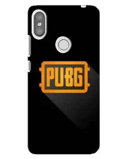 Чехол для Xiaomi Redmi S2 с картинкой «PUBG — рамка лого»