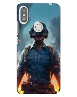 Чехол для Xiaomi Redmi S2 с картинкой «PUBG — реалистичный герой»