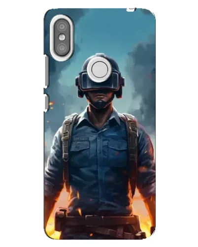 Чехол для Xiaomi Redmi S2 с картинкой «PUBG — реалистичный герой»