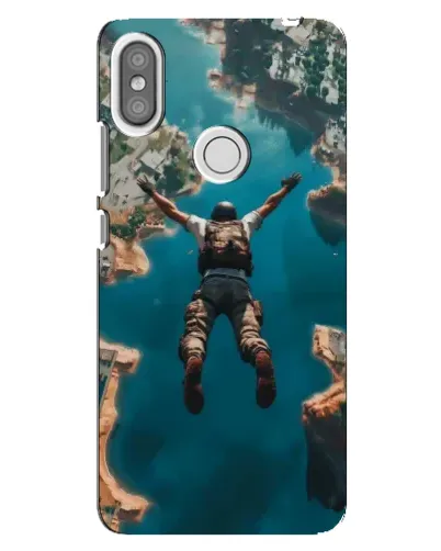 Чехол для Xiaomi Redmi S2 с картинкой «PUBG — свободное падение»