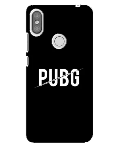 Чехол для Xiaomi Redmi S2 с картинкой «PUBG — белый логотип»
