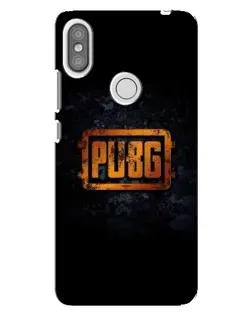 Чехол для Xiaomi Redmi S2 с картинкой «PUBG — золотой логотип»