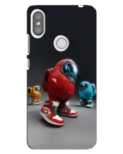 Чохол для Xiaomi Redmi S2 з картинкою «Among Us — 3D стиль»