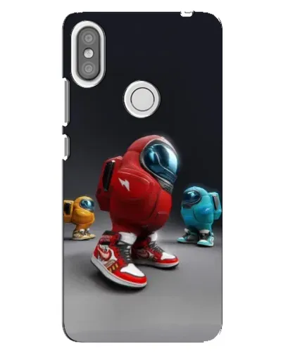 Чехол для Xiaomi Redmi S2 с картинкой «Among Us — 3D стиль»
