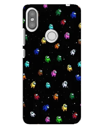 Чехол для Xiaomi Redmi S2 с картинкой «Экипаж Among Us»
