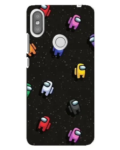 Чехол для Xiaomi Redmi S2 с картинкой «Космический паттерн Among Us»
