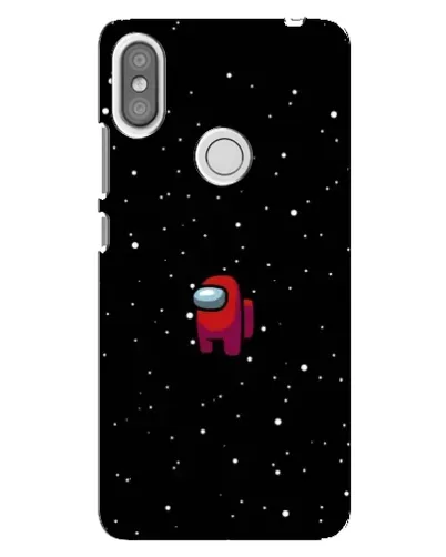 Чехол для Xiaomi Redmi S2 с картинкой «Красный Among Us»