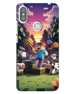 Чохол для Xiaomi Redmi S2 з картинкою «Стів на фермі»