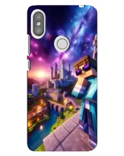 Чохол для Xiaomi Redmi S2 з картинкою «Стів та космос»