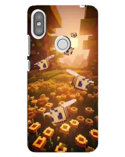 Чехол для Xiaomi Redmi S2 с картинкой «Поле подсолнухов»