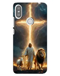 Чохол для Xiaomi Redmi S2 з картинкою «Лев Юди та Світло»