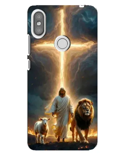 Чехол для Xiaomi Redmi S2 с картинкой «Лев Иуды и Свет»