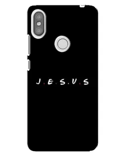 Чехол для Xiaomi Redmi S2 с картинкой «Точки веры J.E.S.U.S.»