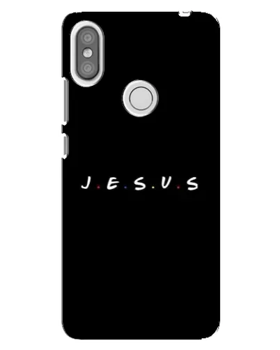 Чехол для Xiaomi Redmi S2 с картинкой «Точки веры J.E.S.U.S.»