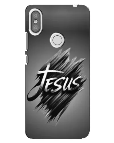 Чехол для Xiaomi Redmi S2 с картинкой «Надпись Jesus Graffiti»