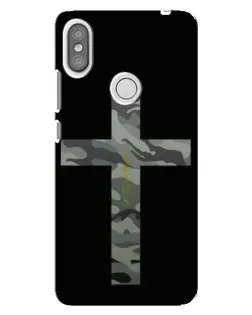 Чехол для Xiaomi Redmi S2 с картинкой «Милитари Крест»