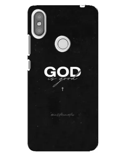 Чехол для Xiaomi Redmi S2 с картинкой «GOD — Бог над всем»