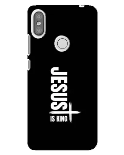 Чехол для Xiaomi Redmi S2 с картинкой «Вертикаль веры Jesus»