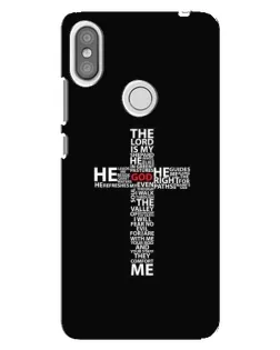 Чохол для Xiaomi Redmi S2 з картинкою «Текстовий хрест» Чохол для Xiaomi Redmi S2 з картинкою «Текстовий хрест»