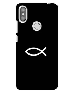 Чохол для Xiaomi Redmi S2 з картинкою «Символ риби Jesus» Чохол для Xiaomi Redmi S2 з картинкою «Символ риби Jesus»
