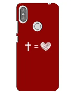 Чохол для Xiaomi Redmi S2 з картинкою «Рівняння любові» Чохол для Xiaomi Redmi S2 з картинкою «Рівняння любові»