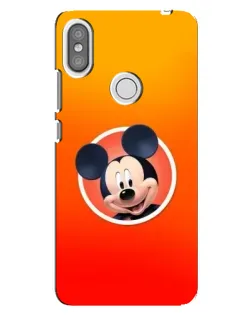 Чохол для Xiaomi Redmi S2 з картинкою «Mickey в колі»