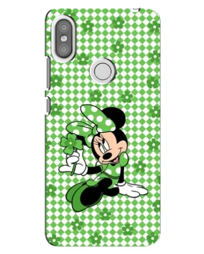 Чохол для Xiaomi Redmi S2 з картинкою «Mickey в клітинку»