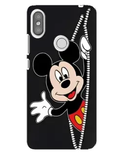 Чохол для Xiaomi Redmi S2 з картинкою «Міккі розсуває стіни»