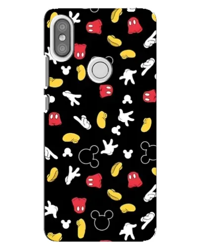 Чохол для Xiaomi Redmi S2 з картинкою «Графічний принт лапок»