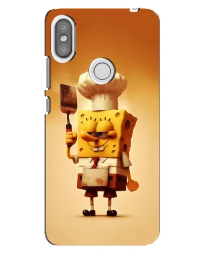 Чохол для Xiaomi Redmi S2 з картинкою «Губка Боб кухар»