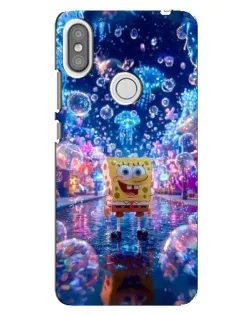 Чохол для Xiaomi Redmi S2 з картинкою «Неоновий океан»