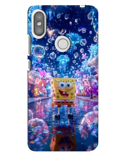 Чохол для Xiaomi Redmi S2 з картинкою «Неоновий океан»