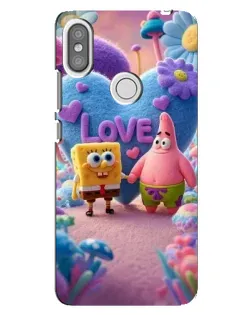 Чохол для Xiaomi Redmi S2 з картинкою «Губка Боб Патрік»