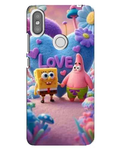 Чохол для Xiaomi Redmi S2 з картинкою «Губка Боб Патрік»