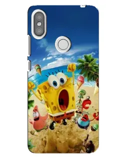 Чохол для Xiaomi Redmi S2 з картинкою «Розваги на пляжі»
