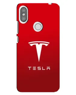 Чохол для Xiaomi Redmi S2 з картинкою «Tesla Red Classic»