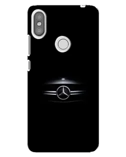 Чохол для Xiaomi Redmi S2 з картинкою «Mercedes — абстрактні лінії»