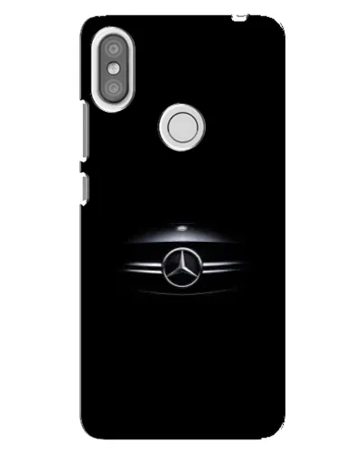 Чехол для Xiaomi Redmi S2 с картинкой «Mercedes — абстрактные линии»